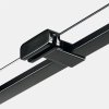NEW TRENDY Kabina prysznicowa EVENTA BLACK CHROME WALK-IN U 70x200 szkło czyste 8mm Active Shield 2.0 EXK-6294